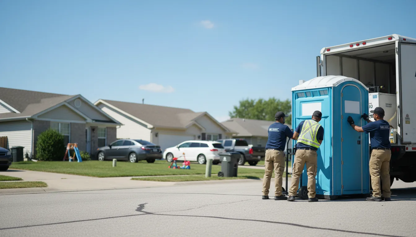 Standard Porta Potty Rentals in Springfield, MO near me